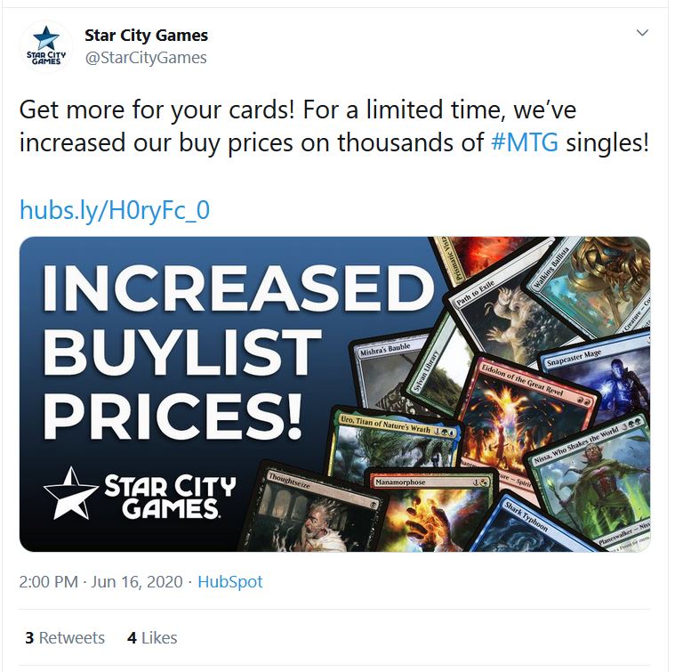 Buylist Competition Is Heating Up