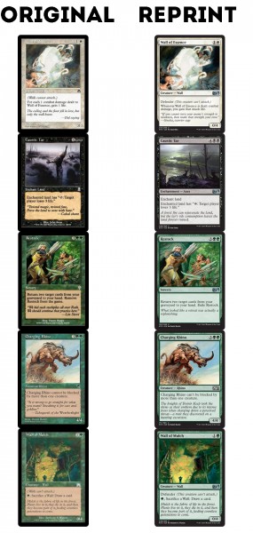 All the cards now made legal in Modern.