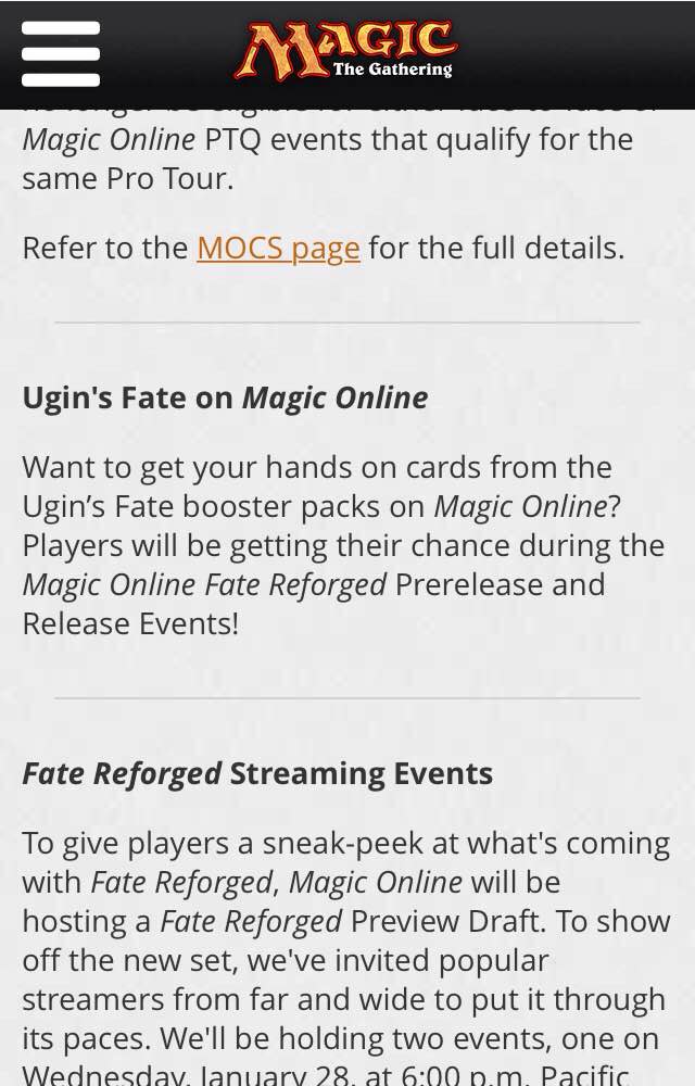 MTGO is Making Players Angry Again (Fate Reforged Edition)