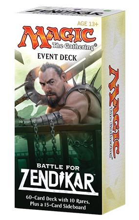 Battle for Zendikar Event Deck Contents